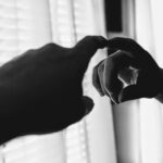 reflection of finger in a mirror
