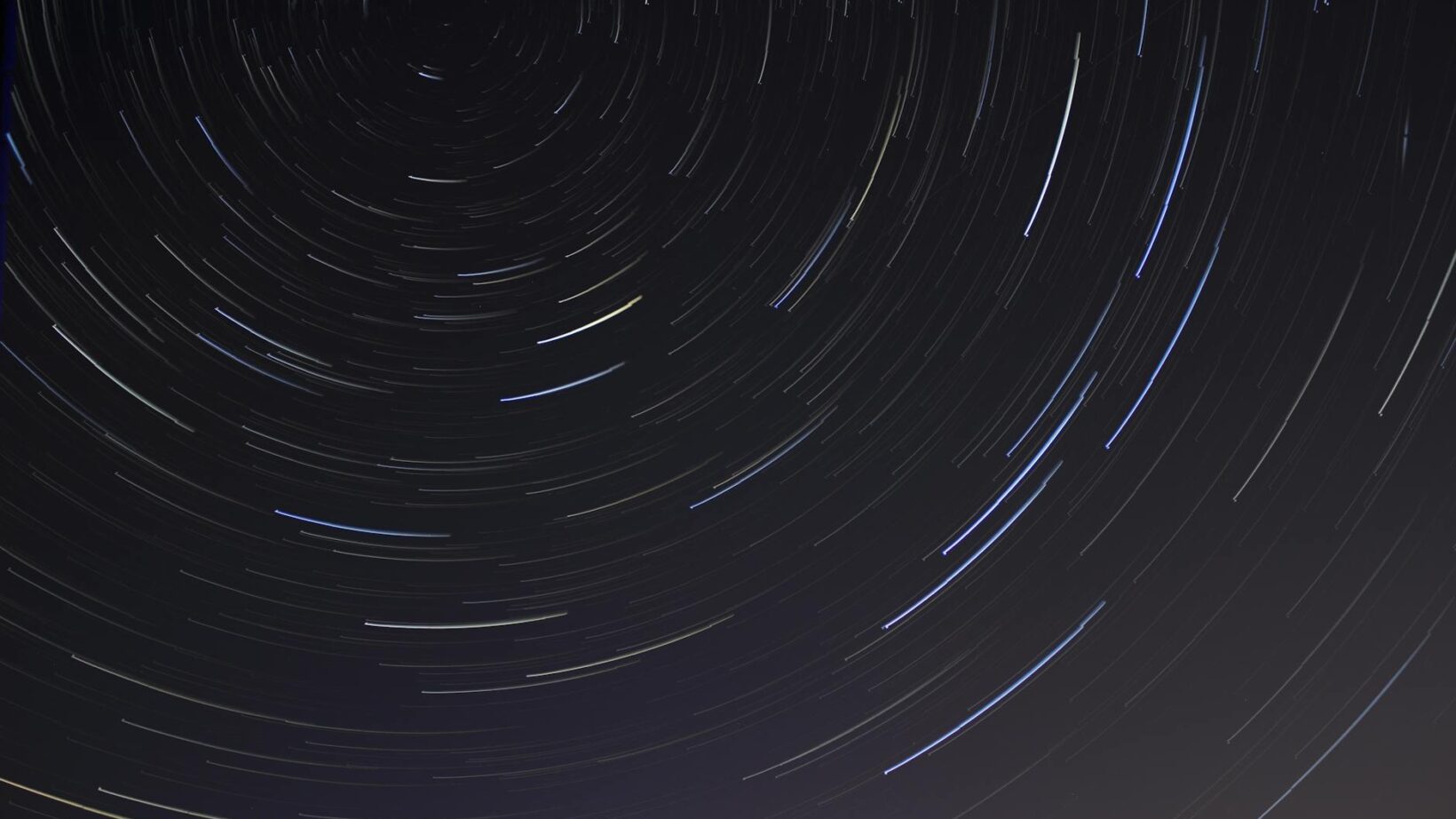 time lapse photo of stars on night